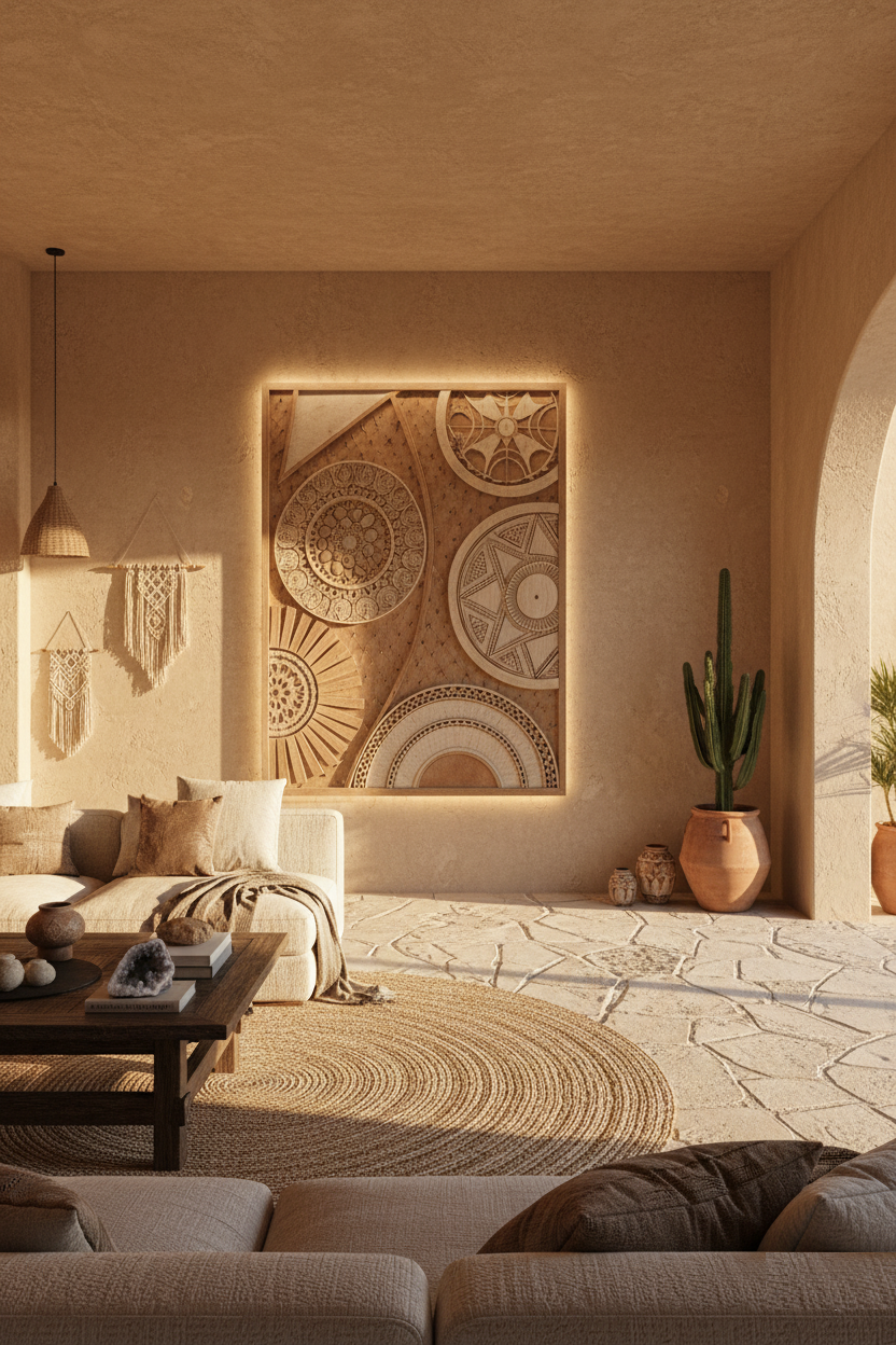 Desert Compass Mandala