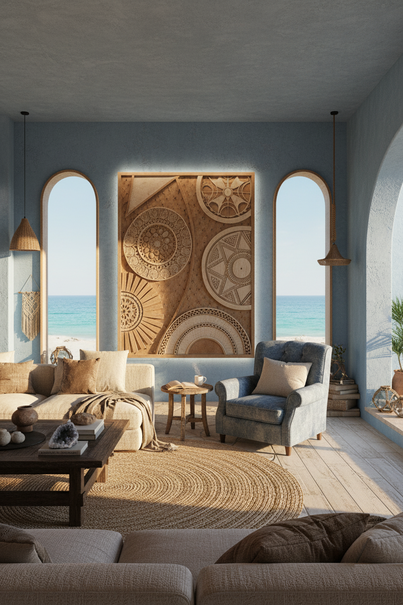 Desert Compass Mandala