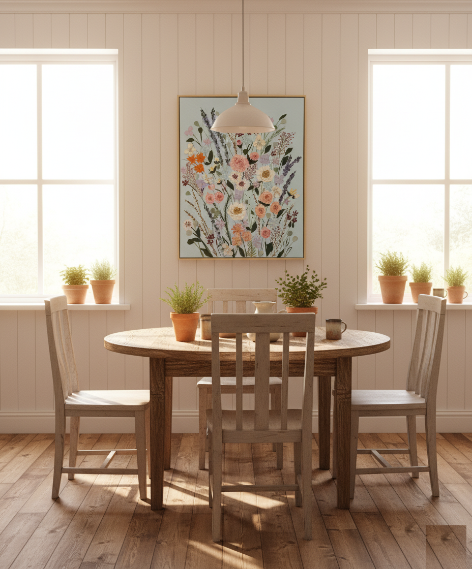 Pastel Wildflower Symphony