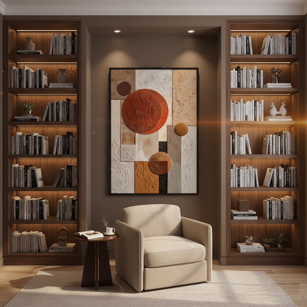 Terracotta Cosmos Panel