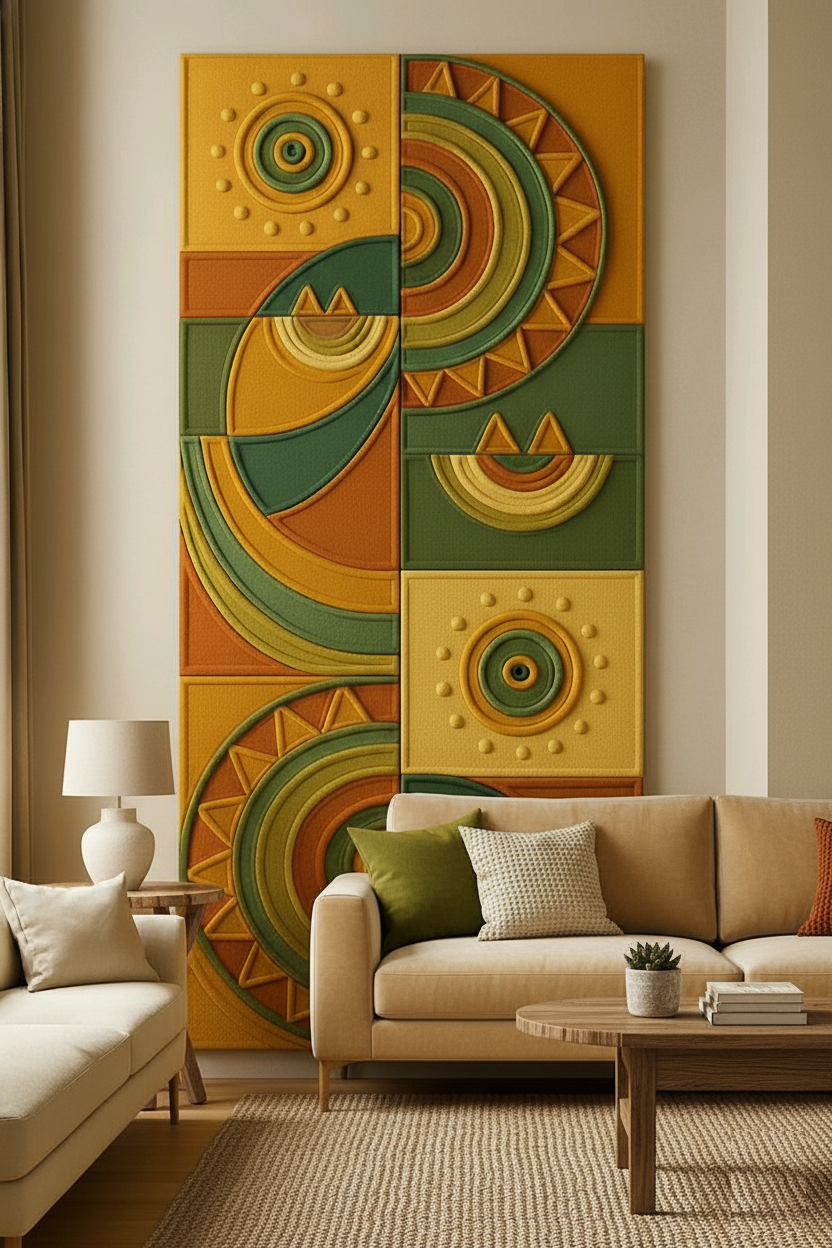 Sunburst Groove Panels