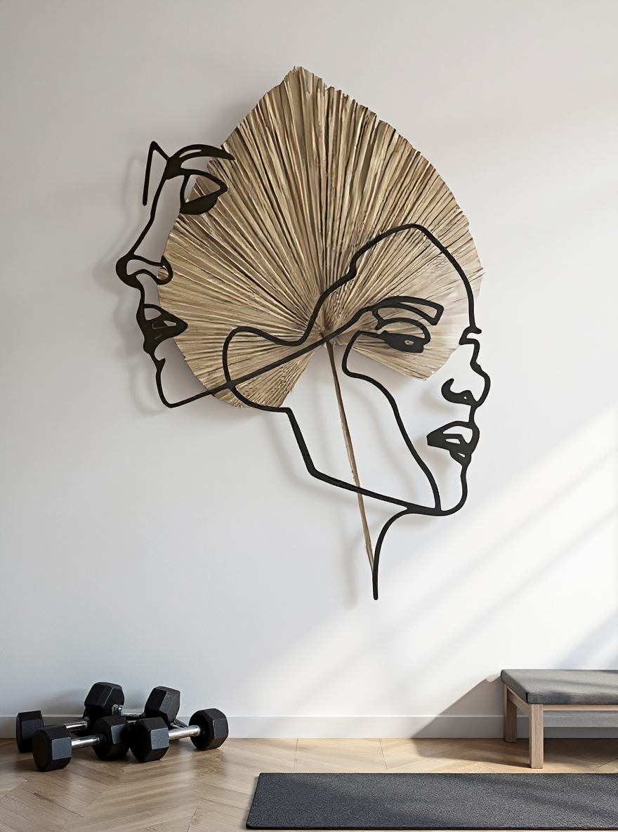 Palm Muse Silhouette