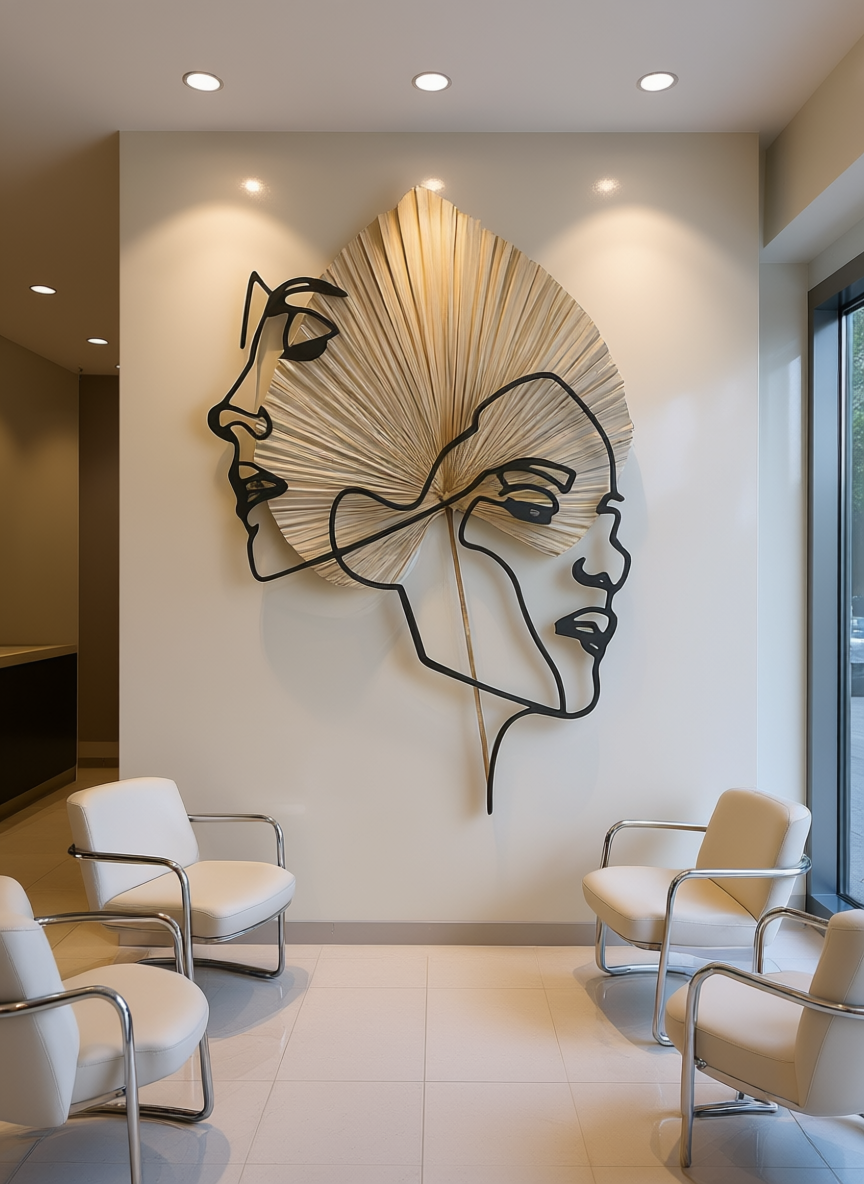 Palm Muse Silhouette