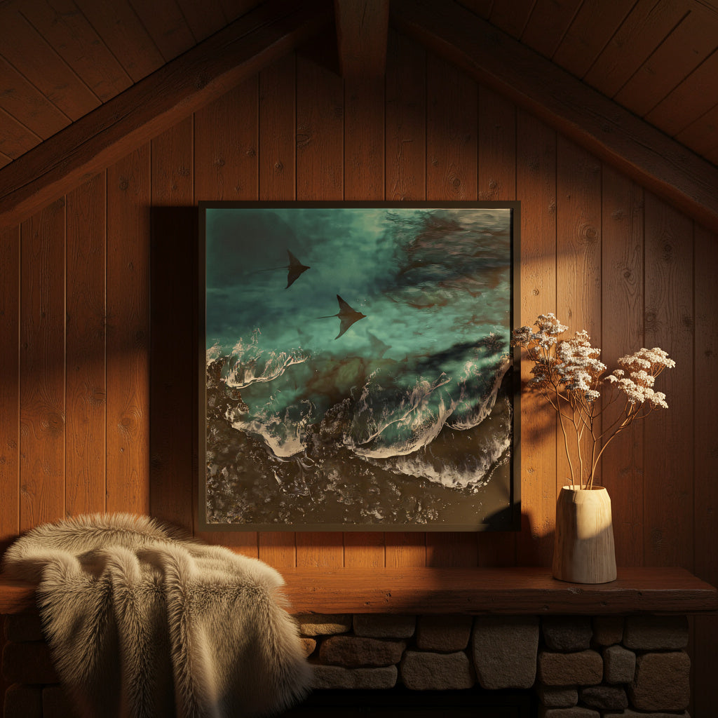 Twin Rays at Black Reef