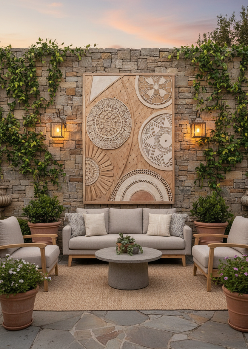 Desert Compass Mandala