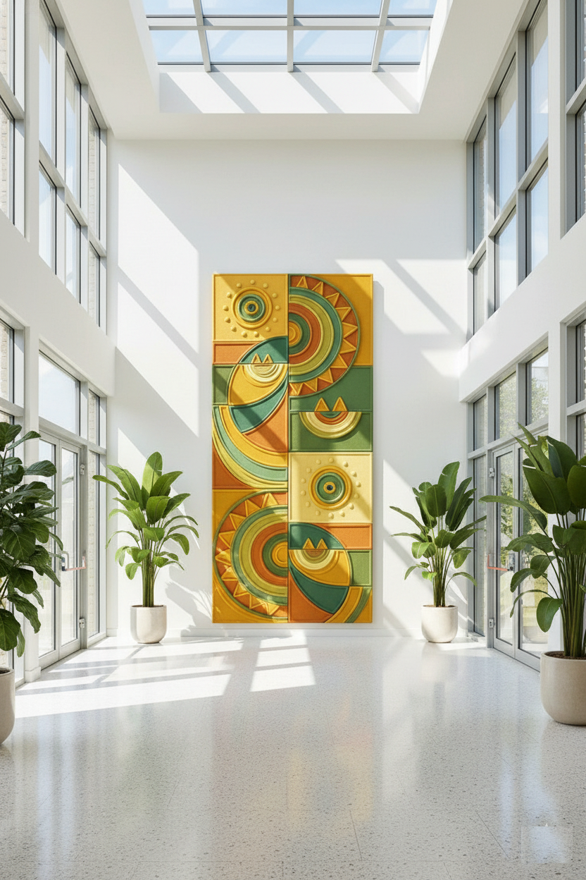 Sunburst Groove Panels