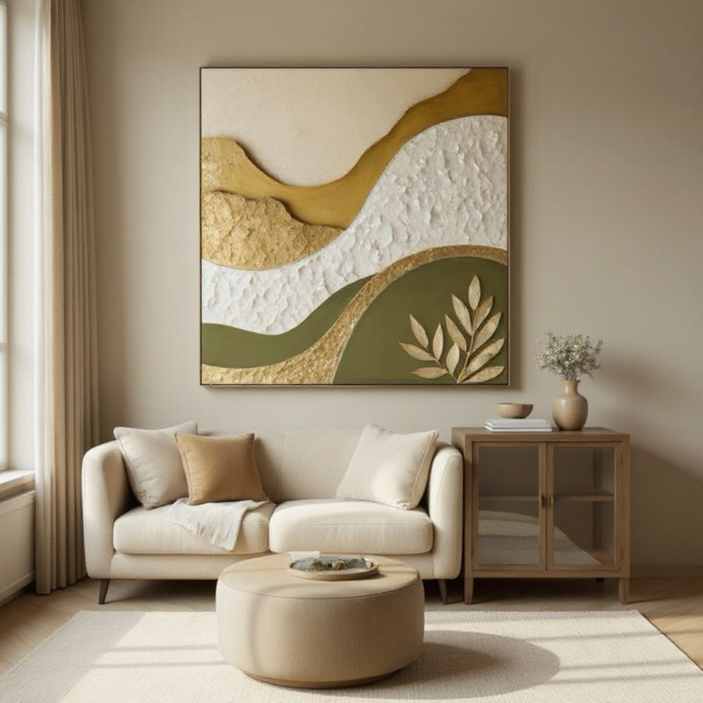 Olive Dunes & Ivory Tides