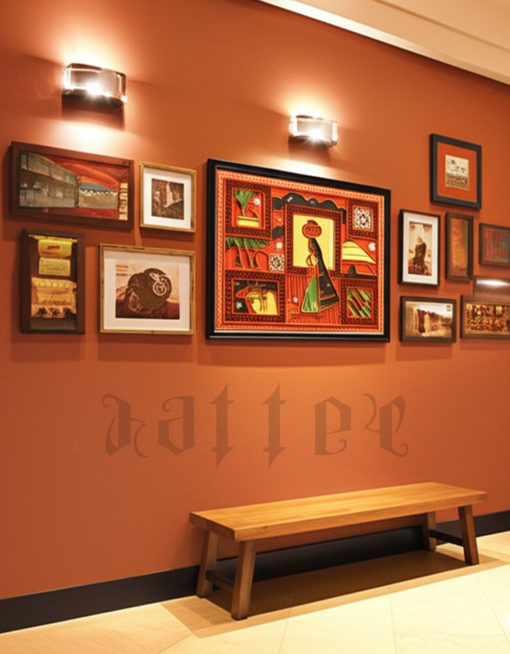 Traditional Meets Modern – Sindhi Mirror & Mud Wall Decor