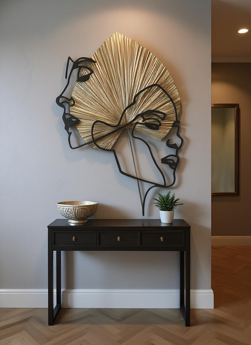 Palm Muse Silhouette