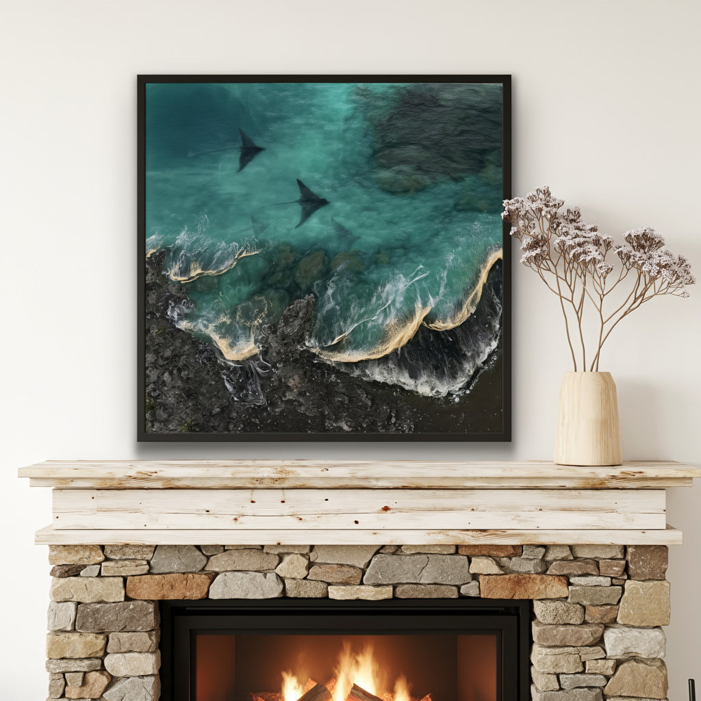 Twin Rays at Black Reef