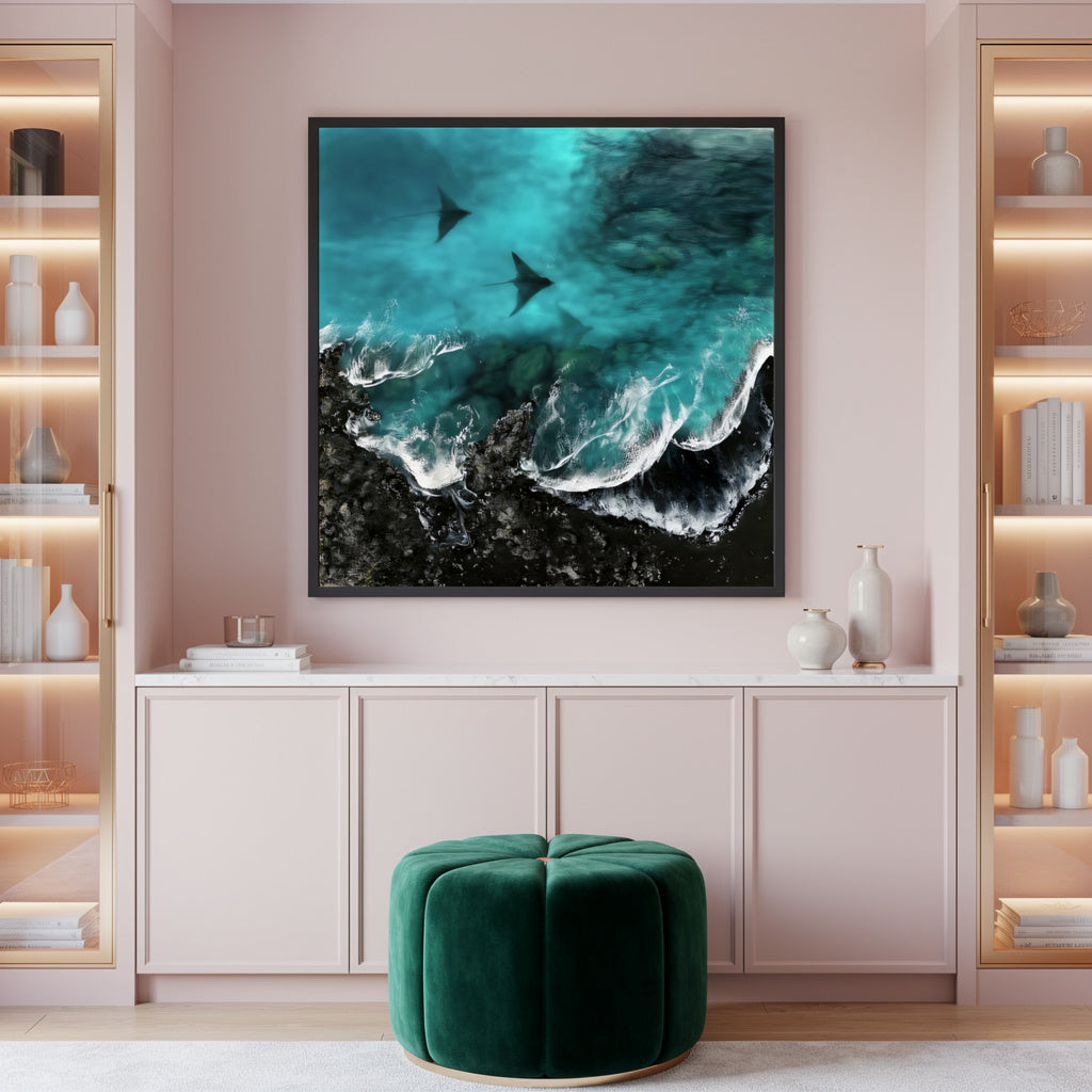 Twin Rays at Black Reef