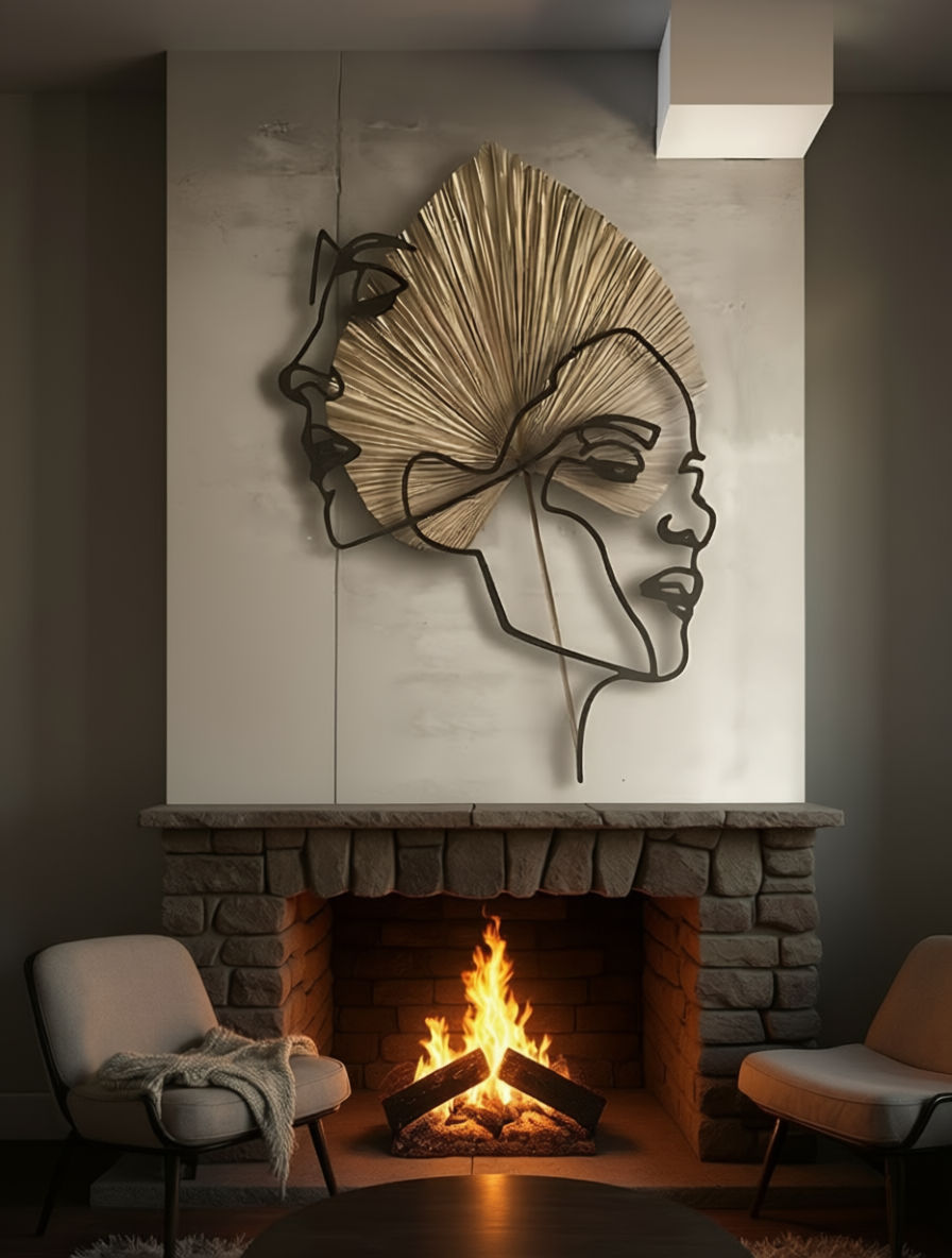 Palm Muse Silhouette